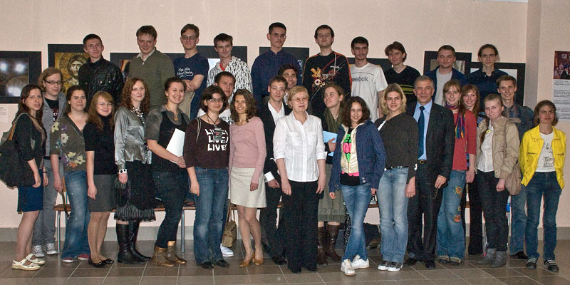 Участники и организаторы I Межвузовской студенческой олимпиады по исторической информатике (© Елена Боброва, 2009)