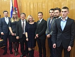 Наши студенты побывали на заседании Совета по делам национальностей при Правительстве Москвы Наши студенты побывали на заседании Совета по делам национальностей при Правительстве Москвы