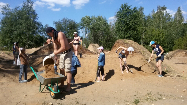Летняя практика в Смоленской археологической экспедиции