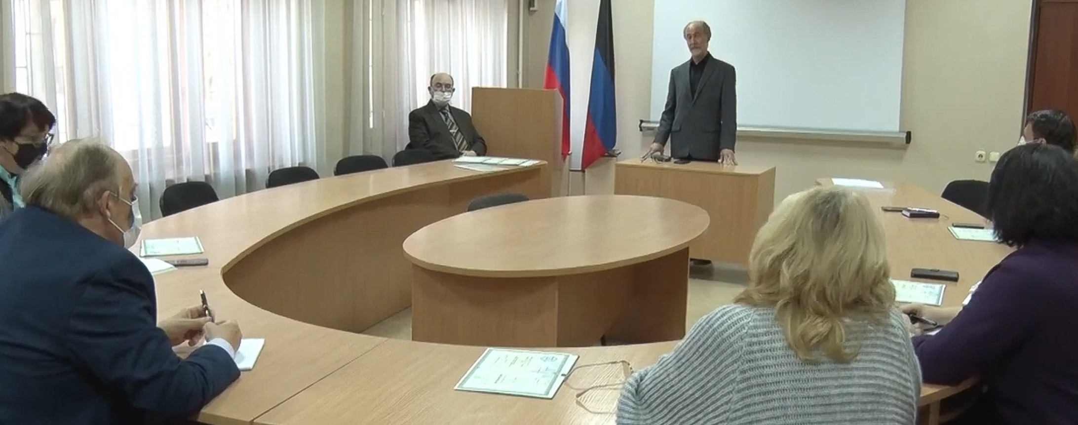 Визит Д.А. Андреева в Донецкий национальный университет Визит Д.А. Андреева в Донецкий национальный университет