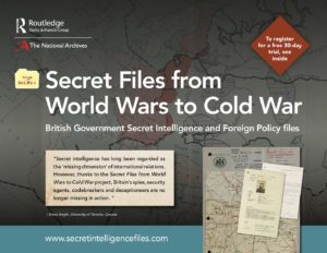 Постоянный доступ к цифровой коллекции документов "Secret Files from World Wars to Cold War"
