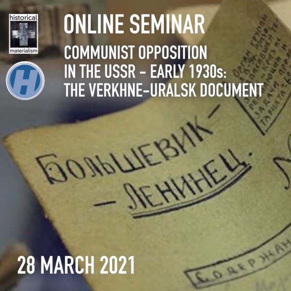 А.В. Гусев – участник международного симпозиума "Communist opposition in the USSR - early 1930s: the Verkhne-Uralsk Document"