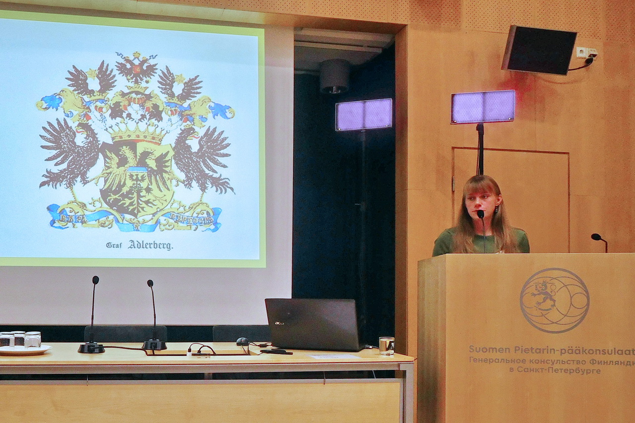 Аспирантка М.Г.Загора - участница Третьей российско-финляндской конференции, посвящённой изучению элит