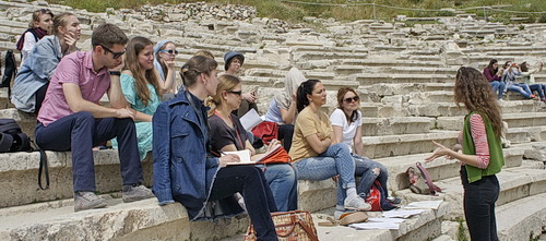 Учебно-ознакомительная поездка студентов-искусствоведов в Грецию