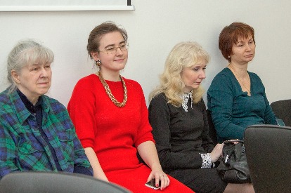 Слева направо: О.В.Смыка, М.Н.Кириллова, Е.В.Булычева