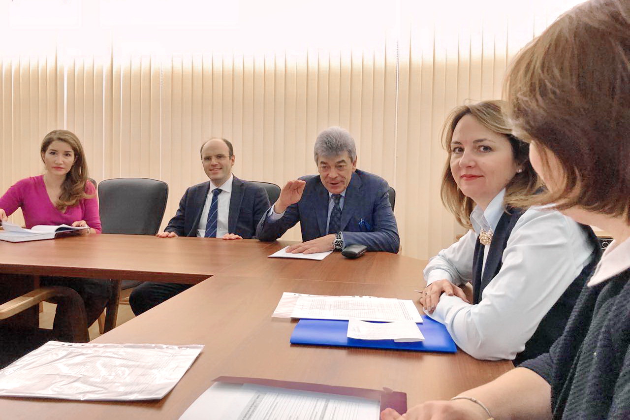 Рабочая встреча с представителями Межрайонного совета директоров школ районов ЗАО г. Москвы