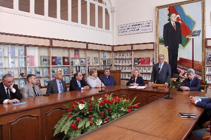 Встреча с руководством и профессорско-преподавательским составом Азербайджанского государственного педагогического университета