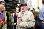 Участие в общеуниверситетском митинге в честь 71-й годовщины Великой Победы Участие в общеуниверситетском митинге в честь 71-й годовщины Великой Победы